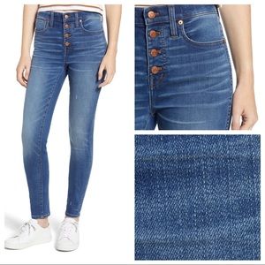 Madewell Rizzo high waist skinny jeans